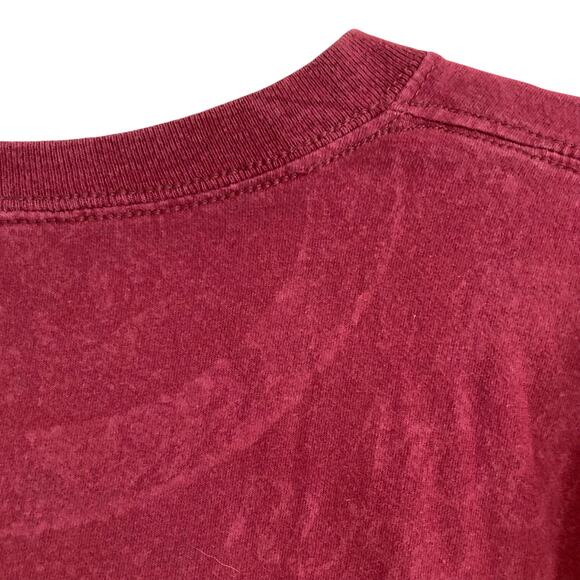 Mount Rushmore National Park Maroon AOP Graphic T shirt Size Medium Destination - Picture 10 of 16